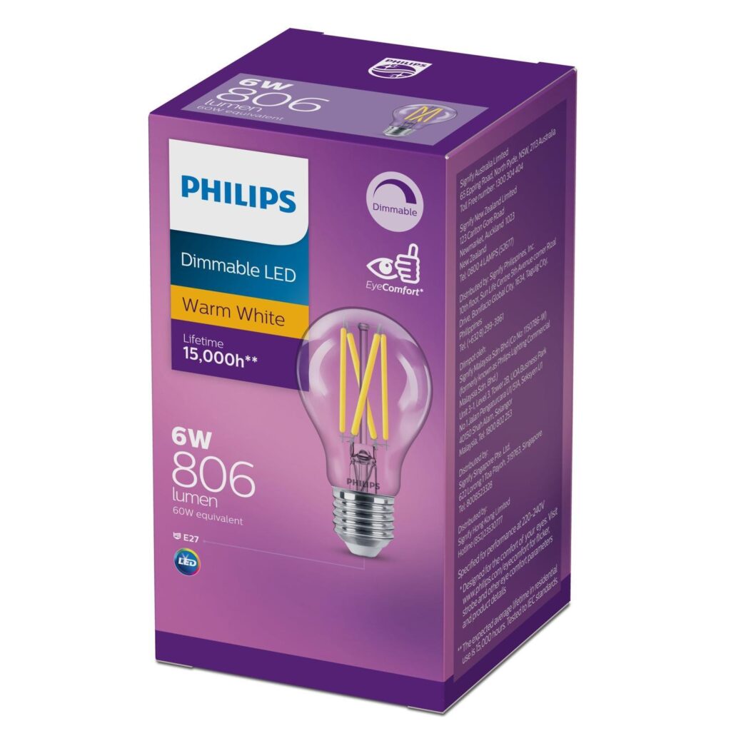 Philips LEDbulb Replace 75Watt Light-bulb 3 Philips CRI90 LED Light Bulb.
