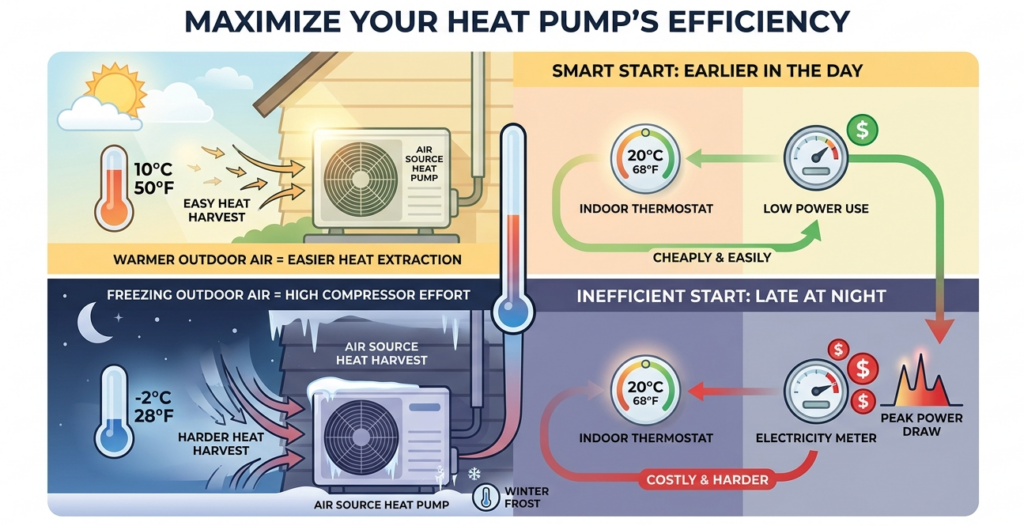 Manage your heatpump to save dollars