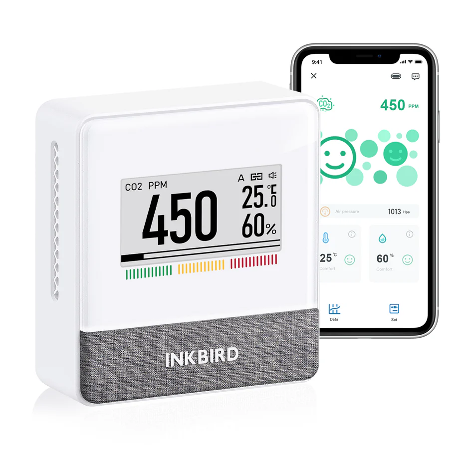 INKBIRD Co2 Smart Indoor Air Quality Monitor