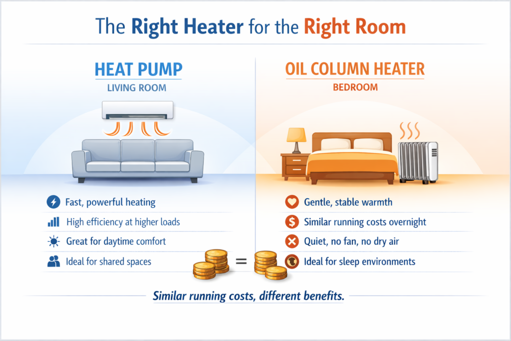 The Right Heater for the Right Room